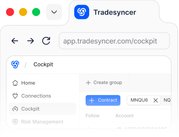 Check your workspace: Tradesyncer browser preview